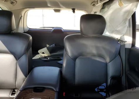 2020 Nissan Armada Platinum из США, поврежденный, VIN JN8AY2NE6L9782659